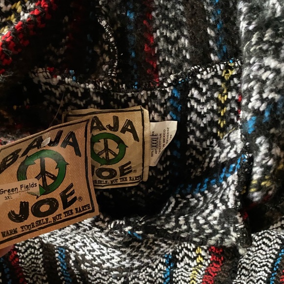 OVERSIZED BAJA HIPPIE JACKET NWT - Picture 2 of 2